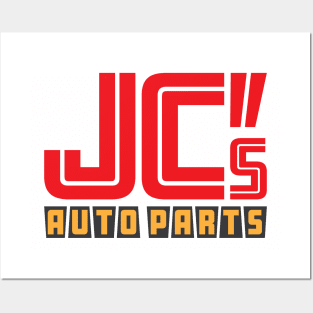 JC Auto Parts (Single-Sided Full Color Design) Posters and Art